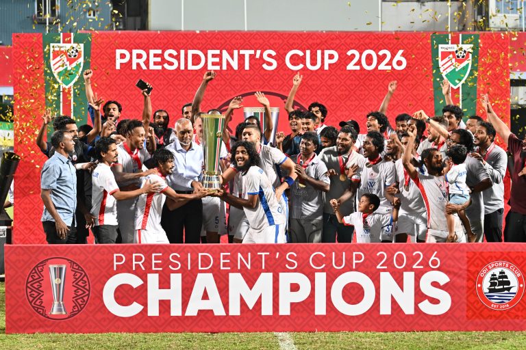 ޕްރެޒިޑެންޓްސް ކަޕް ފުޓުބޯޅަ މުބާރާތުގެ ޗެމްޕިއަންކަން އޮޑި ސްޕޯޓްސް ހޯދައިފި