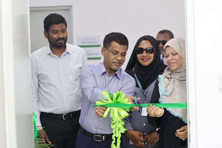 ހިންމަފުށި ސިއްހީ މަރުކަޒުގައި ލެބޯޓްރީގެ ޚިދުމަތް ފަށައިފި