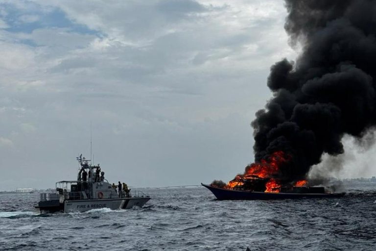 މަސްދޯންޏެއްގައި އަލިފާން ރޯވެ ހިނގި ހާދިސާގައި ފަސް މީހަކަށް އަނިޔާވެއްޖެ