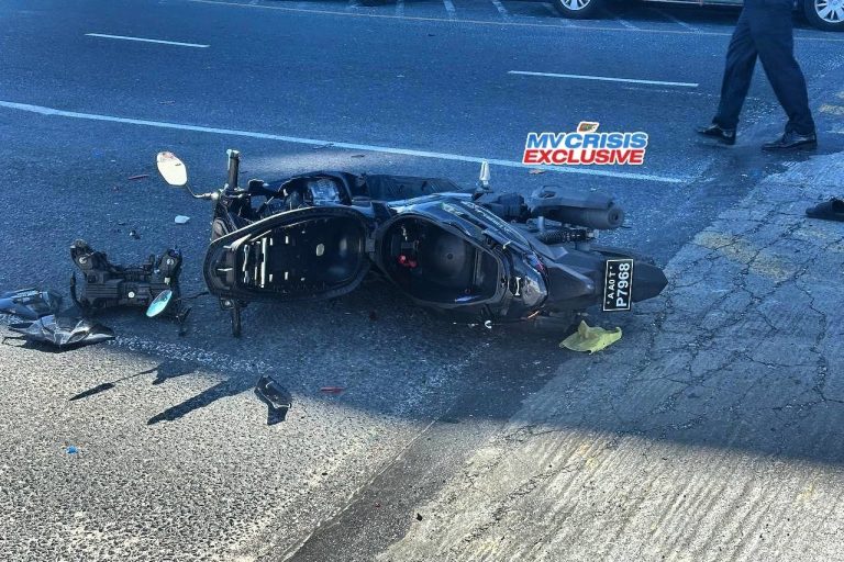 ކާރަކާއި ސައިކަލެއް ޖެހި އެކްސިޑެންޓުވެ އެކަކަށް ސީރިއަސް އަނިޔާތަކެއް ލިބިއްޖެ