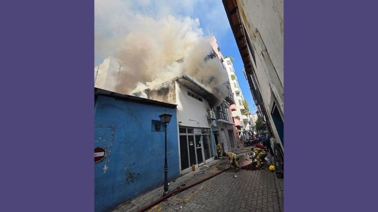މާފަންނު ގުދަނެއްގައި އަލިފާނުގެ ހާދިސާއެއް ހިނގައި އެކި ވަރުގެ ގެއްލުންވެއްޖެ