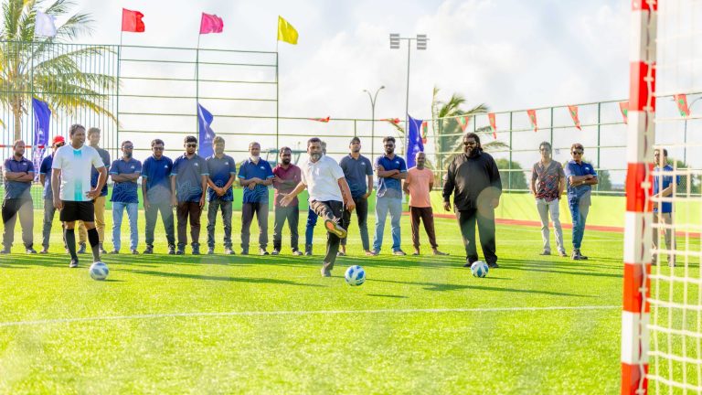 ދިއްދޫ ފުޓްސަލް ދަނޑު ހުޅުވައިފި