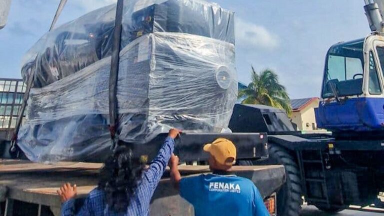 އިހަވަންދޫއަށް 1.2 މެގަވޮޓްގެ އައު ޖެންސެޓެއް ގެންގޮސްފި