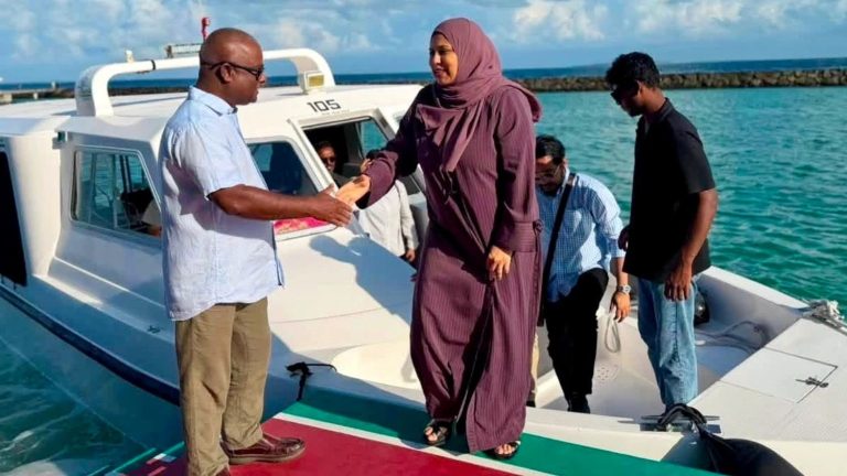 ޤައުމީ ދުވަހުގެ ތައްޔާރީތައް ބެއްލެވުމަށް ވަޒީރު ހީނާ ހއ. އަތޮޅަށް