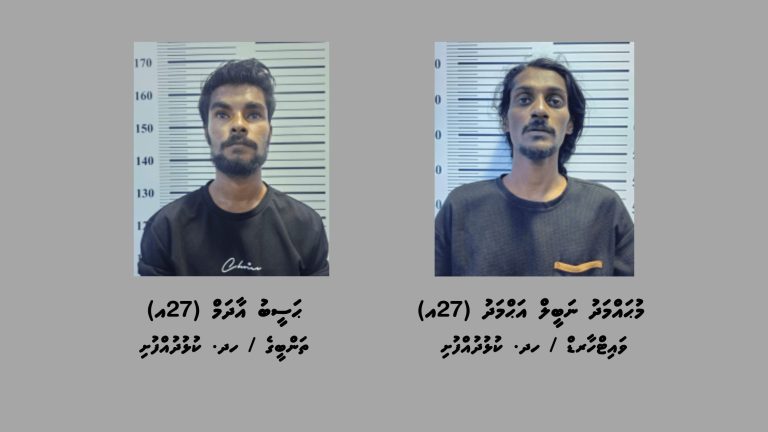 ކުޅުދުއްފުށީ އޮޑިހަރުގެއަކާއި ގުދަނަކުން ވައްކަންކުރި ދެ މީހަކު ހައްޔަރުކޮށްފި