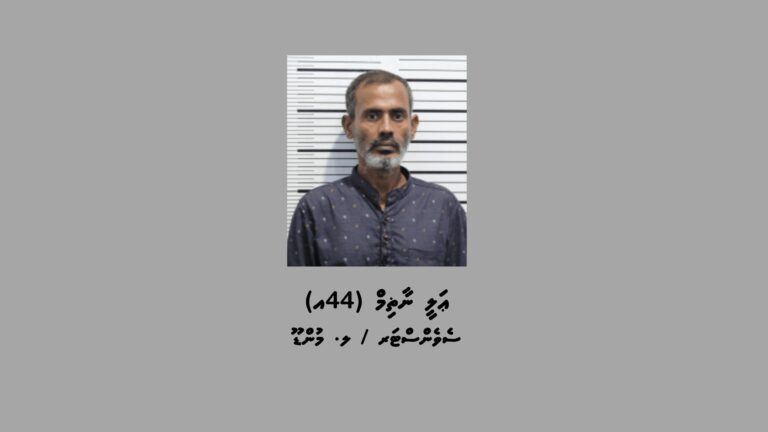 ތިންލައްކަ އަށްވުރެ ގިނަ ރުފިޔާހުރި ފޮށްޓެއް ވަގަށްނެގި މީހަކު ހައްޔަރުކޮށްފި