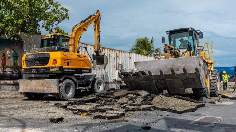 އަމީނީމަގު މަރާމާތުކުރުމުގެ މަސައްކަތް އެމްޓީސީސީން ފަށައިފި