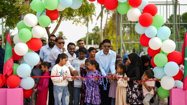 ކުޑަފަރީ ކުޑަކުދިންގެ ޕާކު ހުޅުވައިފި