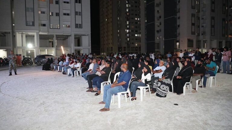 އަމާން ދޯދި ޓަވަރުތަކުގައި އުޅޭ ފަރާތްތަކަށް ފަޔަރ އެވެއަރނަސް ސެޝަނެއް ހިންގައިފި
