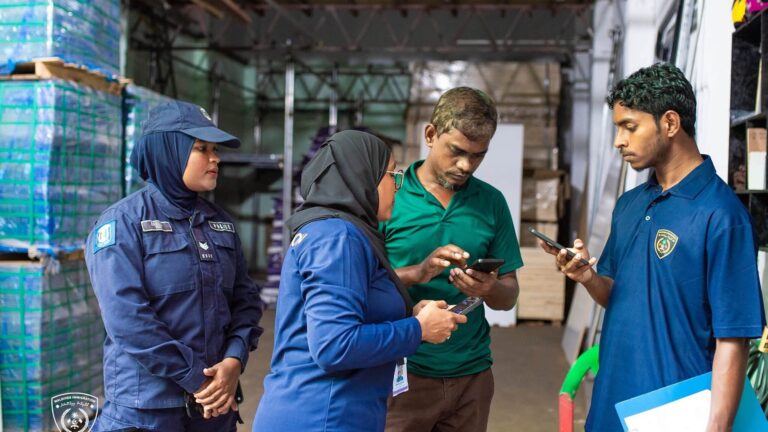 ގަވާއިދާ ހިލާފަށް އުޅުނު 13 ބިދޭސީއަކު މާލެ ސަރަހައްދުން ހިފަހައްޓައިފި