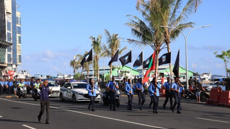 ފުލުހުންގެ ހިދުމަތުގެ ދުވަހުގެ ހާއްސަ ހިނގާލުން ބާއްވައިފި