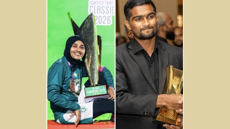 އަހަރުގެ އެންމެ މޮޅު ފުޓުބޯޅަ ކުޅުންތެރިޔާގެ މަޤާމު އައިހަމް އާއި ޝާލިޔާއަށް